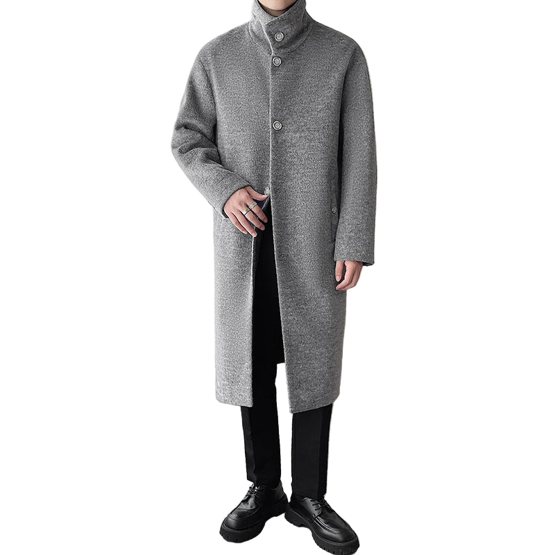 Winter Overknee Long Cotton And Thickening Woolen Coat