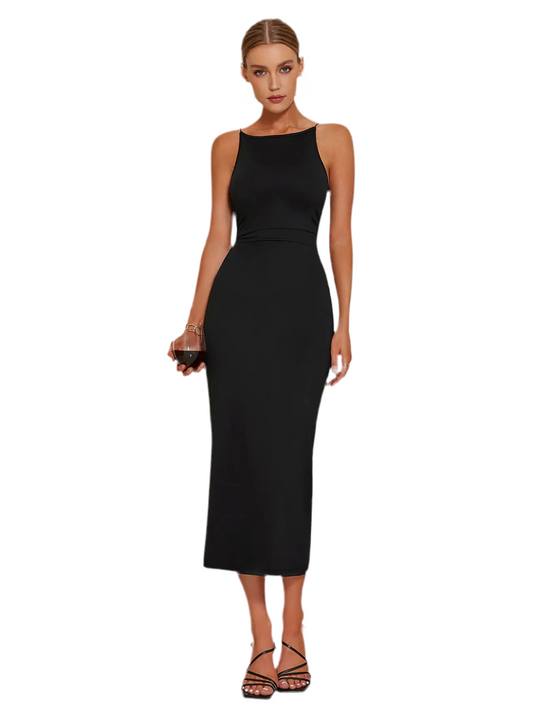 Sleeveless Bodycon Midi Dress