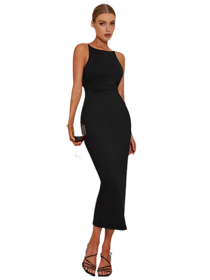 Sleeveless Bodycon Midi Dress