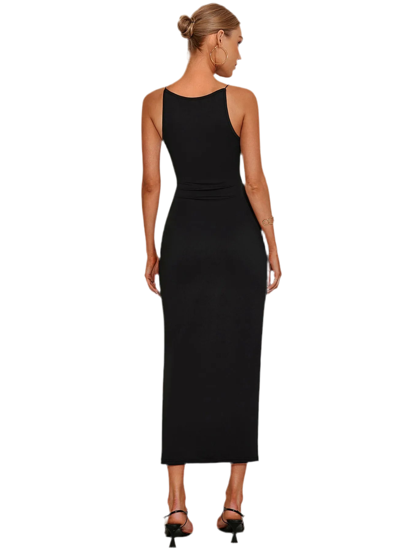 Sleeveless Bodycon Midi Dress